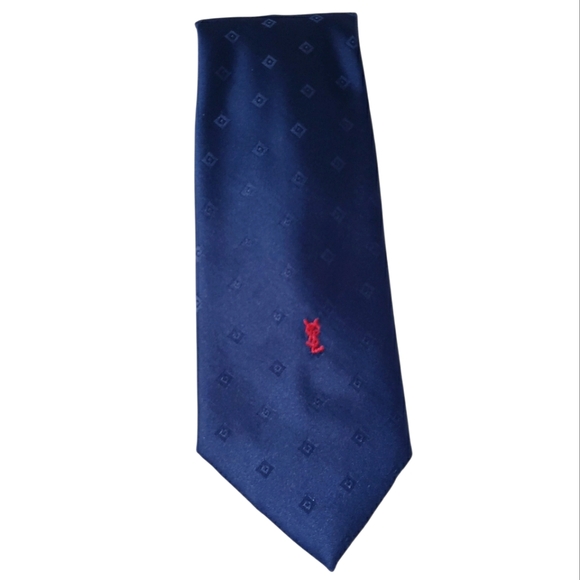Yves Saint Laurent Other - YSL Dark Blue Designer Tie